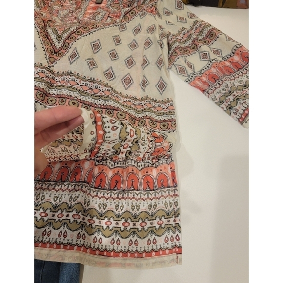 Tommy Bahama Women's Tunic Top Shirt size large - Picture 6 of 7